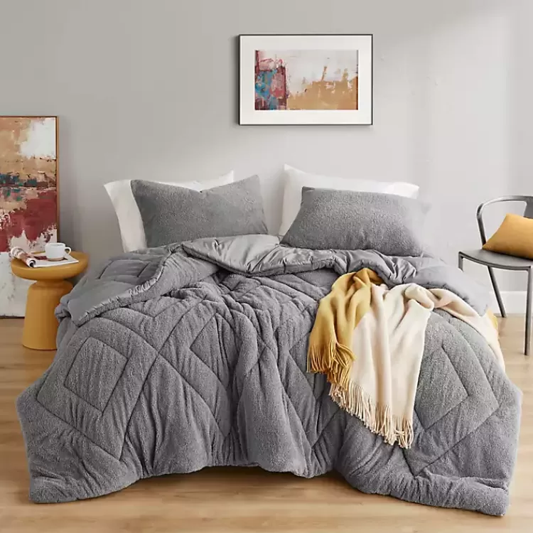 Quilted Teddy 3-pc. King Comforter Set>Kirklands Home Outlet