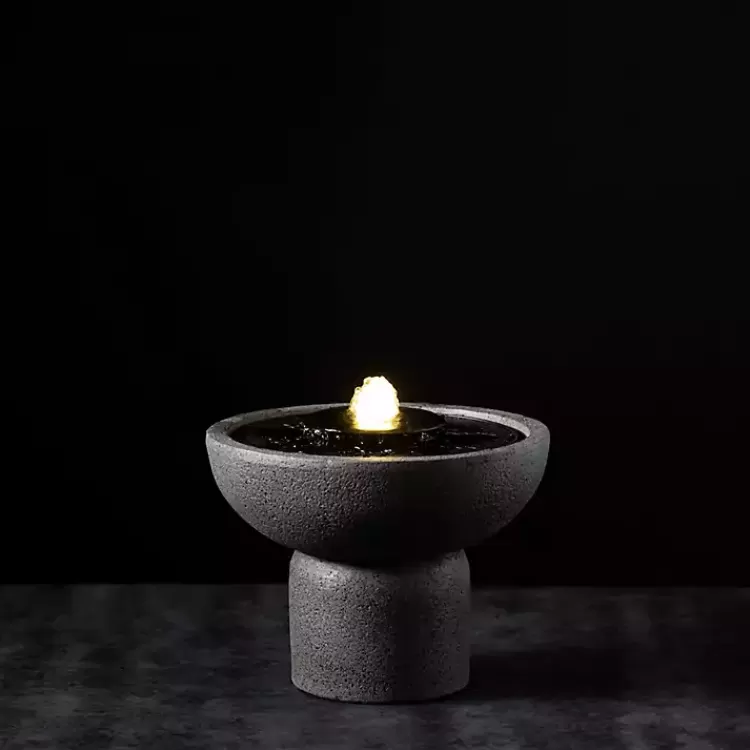 gray_resin_pedestal_outdoor_fountain__in_3-1.webp Resin Pedestal Outdoor Fountain, 8 in.>Kirklands Home Cheap