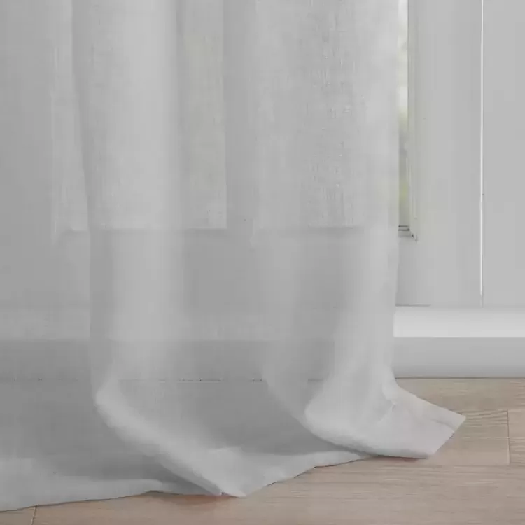 gray_rosette_tab_top_curtain_panel__in_5.webp Rosette Tab Top Curtain Panel, 95 in.>Kirklands Home Sale