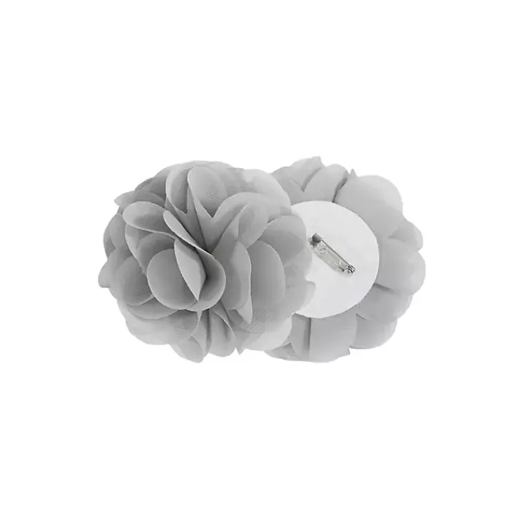 gray_rosette_tab_top_curtain_panel__in_7.webp Rosette Tab Top Curtain Panel, 95 in.>Kirklands Home Sale