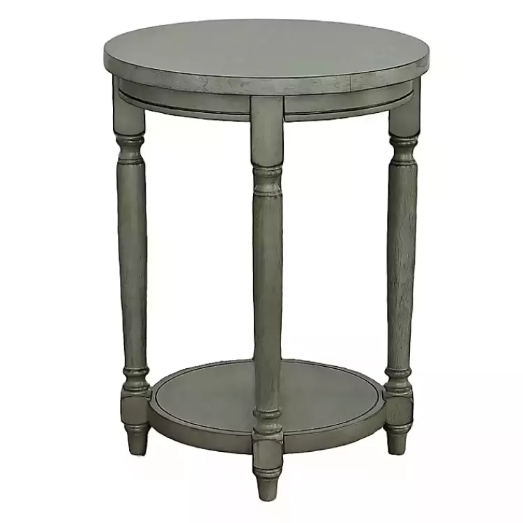 Round Charging Accent Table>Kirklands Home Sale