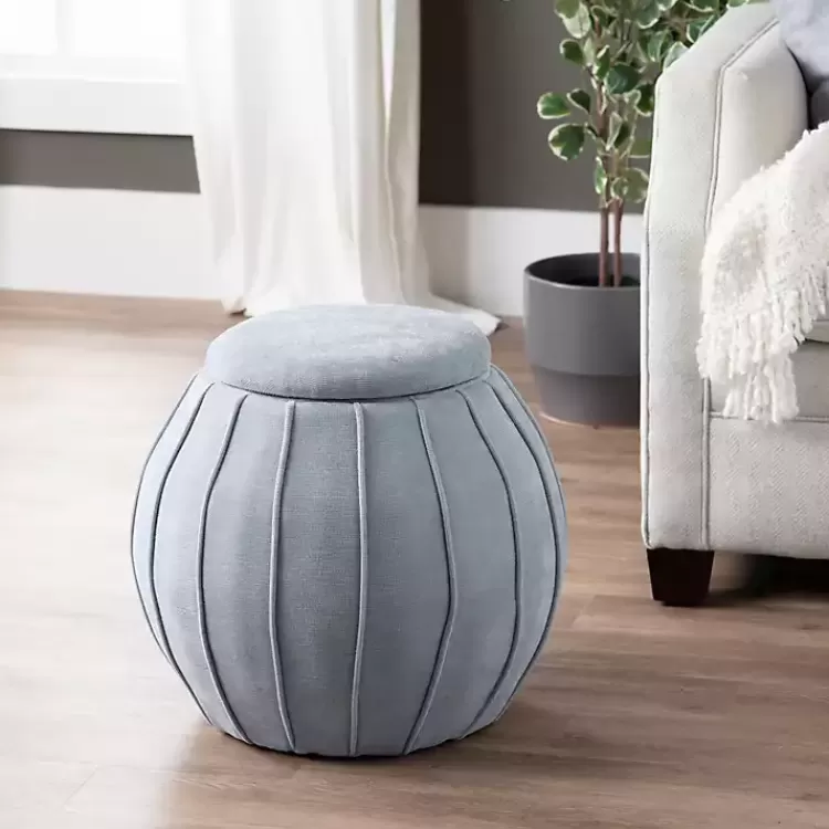 gray_rounded_oval_storage_ottoman_4.webp Rounded Oval Storage Ottoman>Kirklands Home New
