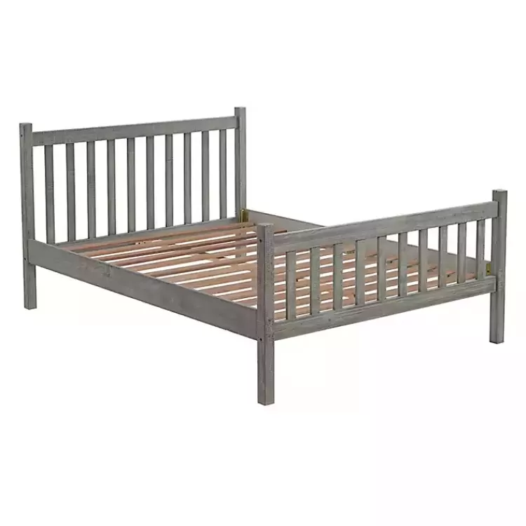 Rustic Spindleback Full Bed Frame>Kirklands Home Best Sale