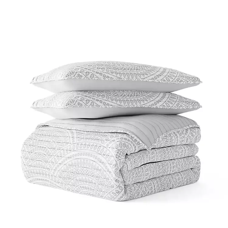 gray_scalloped_reversible_pc_king_quilt_set_2.webp Gray Scalloped Reversible 3-pc. King Quilt Set>Kirklands Home Fashion