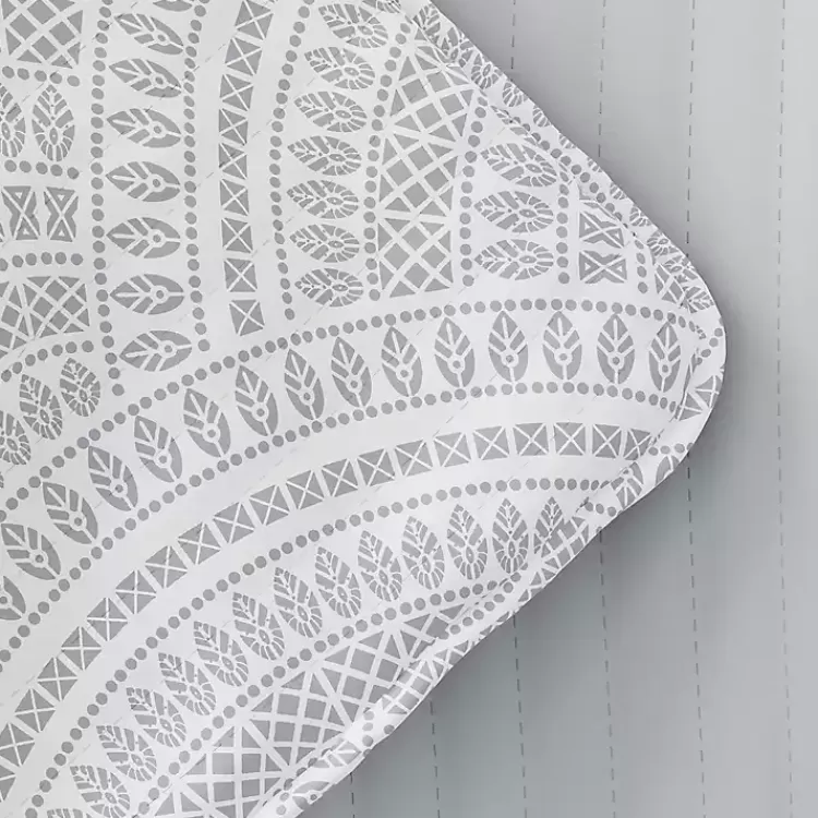 gray_scalloped_reversible_pc_queen_quilt_set_3.webp Gray Scalloped Reversible 3-pc. Queen Quilt Set>Kirklands Home Fashion
