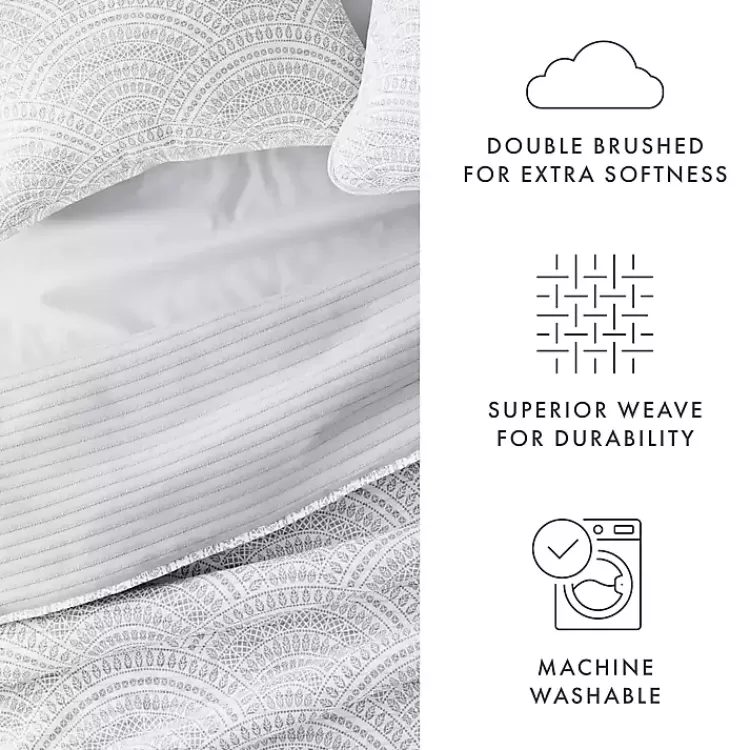 gray_scalloped_reversible_pc_twin_quilt_set_6.webp Gray Scalloped Reversible 2-pc. Twin Quilt Set>Kirklands Home Flash Sale