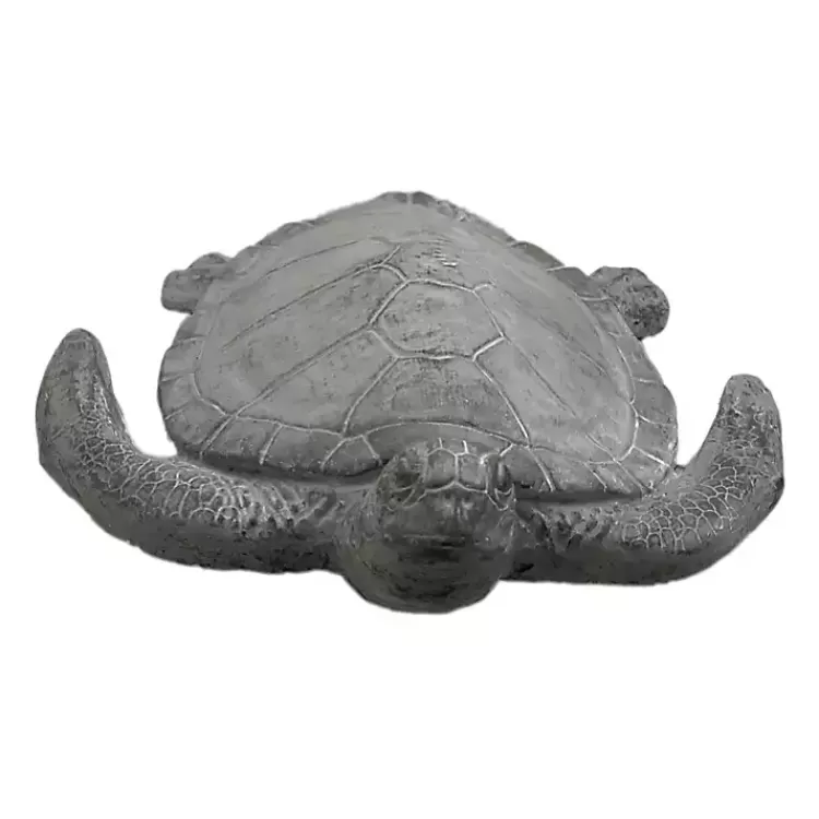 gray_sea_turtle_outdoor_statue_2.webp Sea Turtle Outdoor Statue>Kirklands Home Online