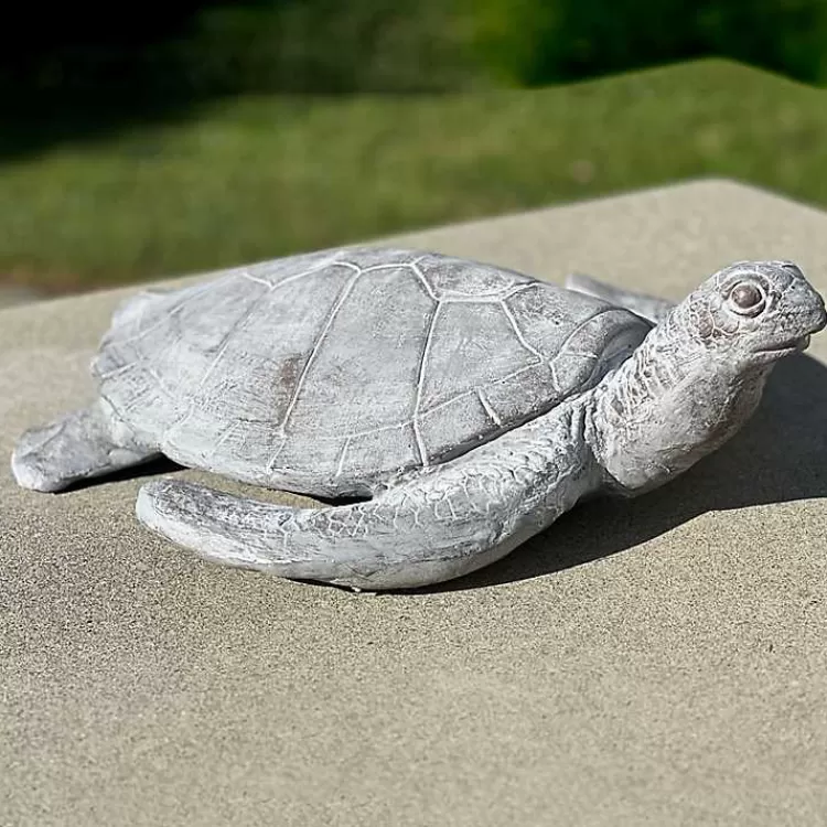 gray_sea_turtle_outdoor_statue_4.webp Sea Turtle Outdoor Statue>Kirklands Home Online
