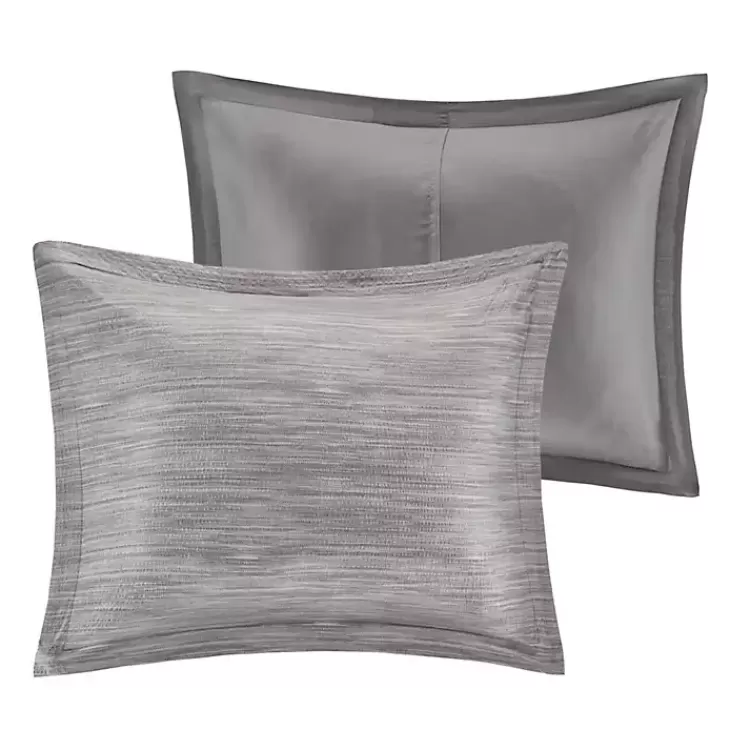 gray_seersucker_pc_king_comforter_set_3.webp Gray Seersucker 7-pc. King Comforter Set>Kirklands Home Clearance