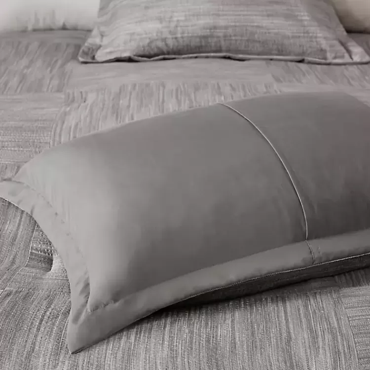 gray_seersucker_pc_king_comforter_set_4.webp Gray Seersucker 7-pc. King Comforter Set>Kirklands Home Clearance