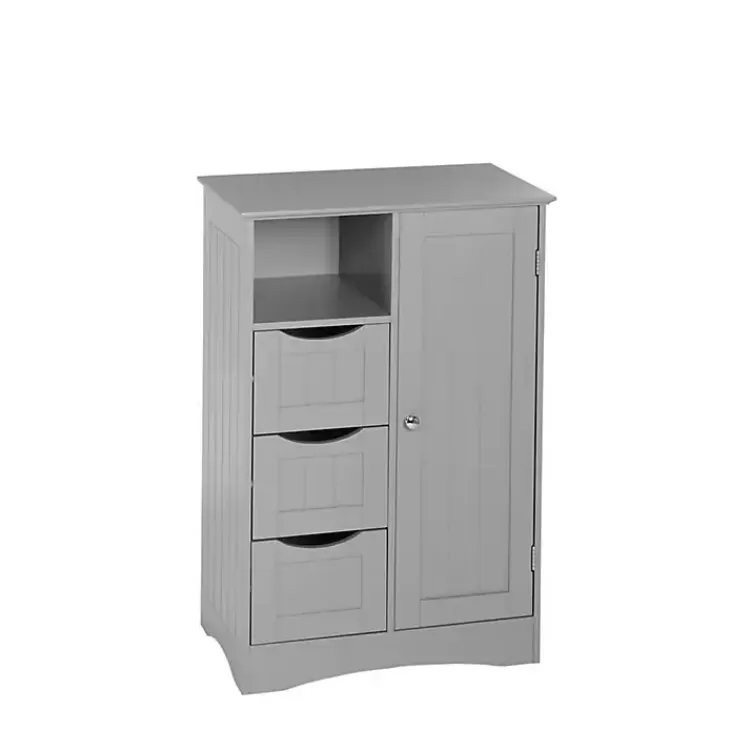 Single Door 3-Drawer Cabinet>Kirklands Home Online