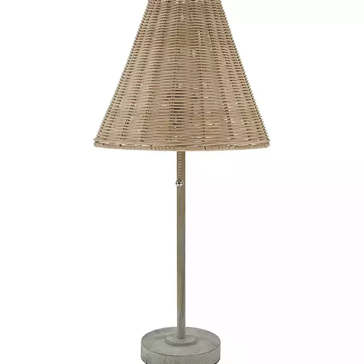 Sirocco Table Lamp with Rattan Shade>Kirklands Home Hot