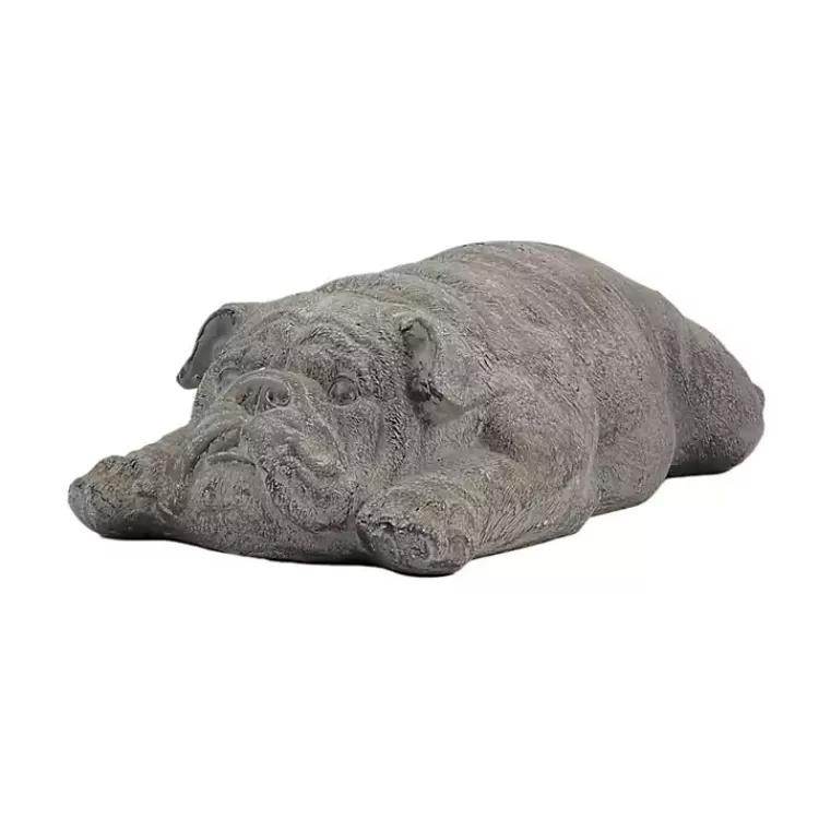 Sleeping Bulldog Outdoor Statue>Kirklands Home Cheap