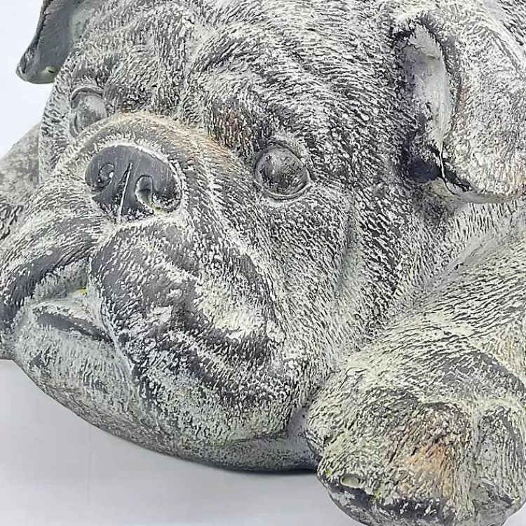 Sleeping Bulldog Outdoor Statue>Kirklands Home Cheap