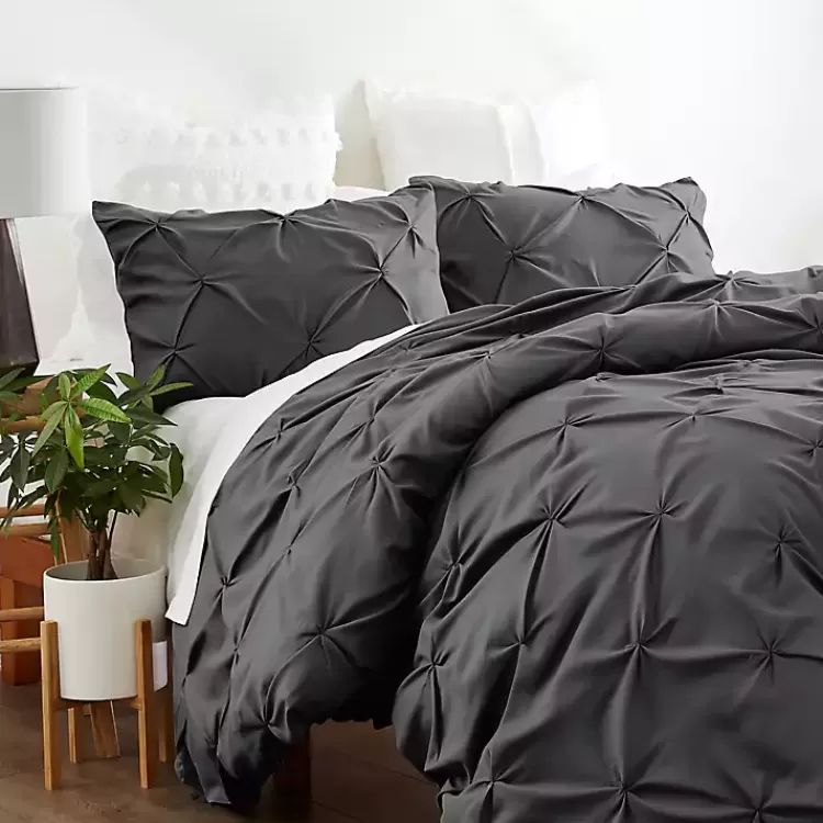 Soft Pinched 3-pc. King Duvet Cover Set>Kirklands Home Cheap