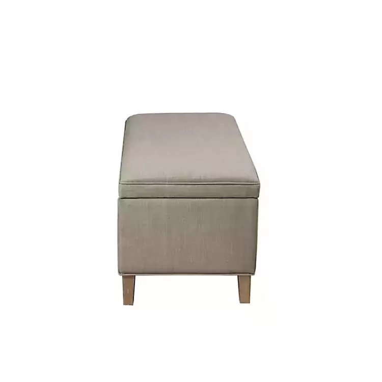 gray_softclose_storage_bench_3.webp Soft-Close Storage Bench>Kirklands Home Outlet