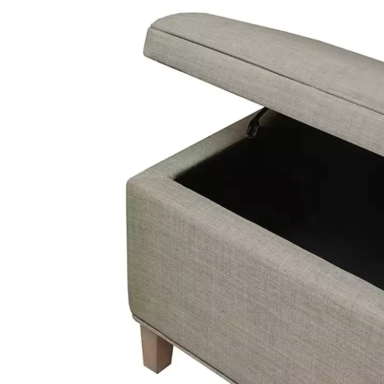 gray_softclose_storage_bench_5.webp Soft-Close Storage Bench>Kirklands Home Outlet