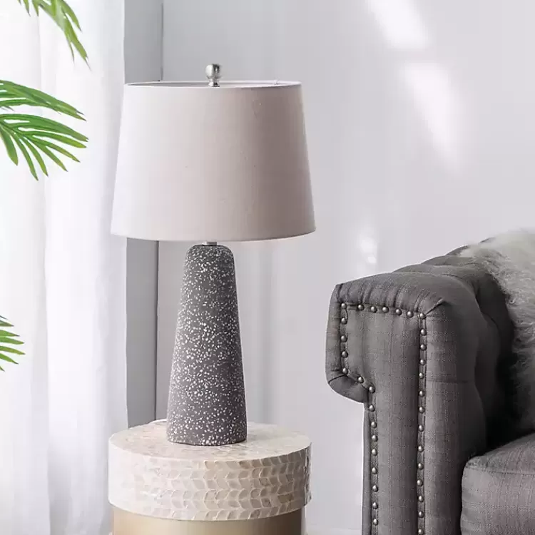 gray_speckled_stone_table_lamp_5.webp Gray Speckled Stone Table Lamp>Kirklands Home Best