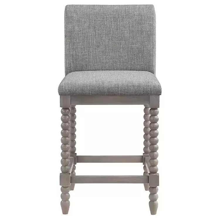 gray_spindle_legs_counter_stool_5.webp Spindle Legs Counter Stool>Kirklands Home Hot