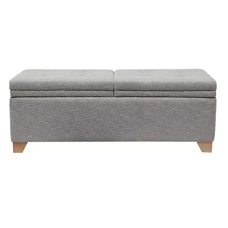 Split Seat Jackson Storage Bench>Kirklands Home Online