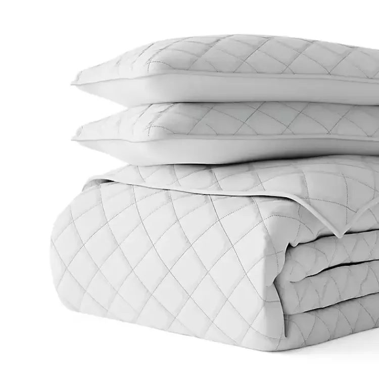gray_stitched_diamond_pc_twin_quilt_set_2.webp Stitched Diamond 2-pc. Twin Quilt Set>Kirklands Home Discount
