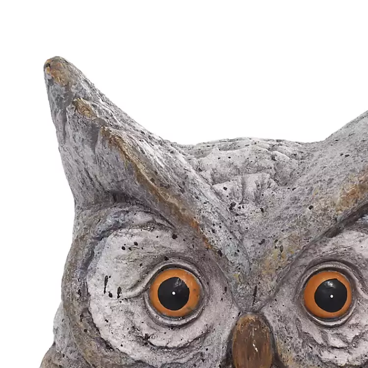gray_stone_owl_statue_3.webp Stone Owl Statue>Kirklands Home Discount