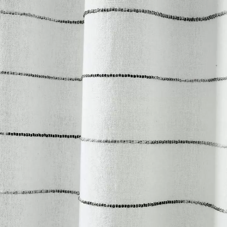 gray_stripe_ombre_shower_curtain_3.webp Stripe Ombre Shower Curtain>Kirklands Home Sale
