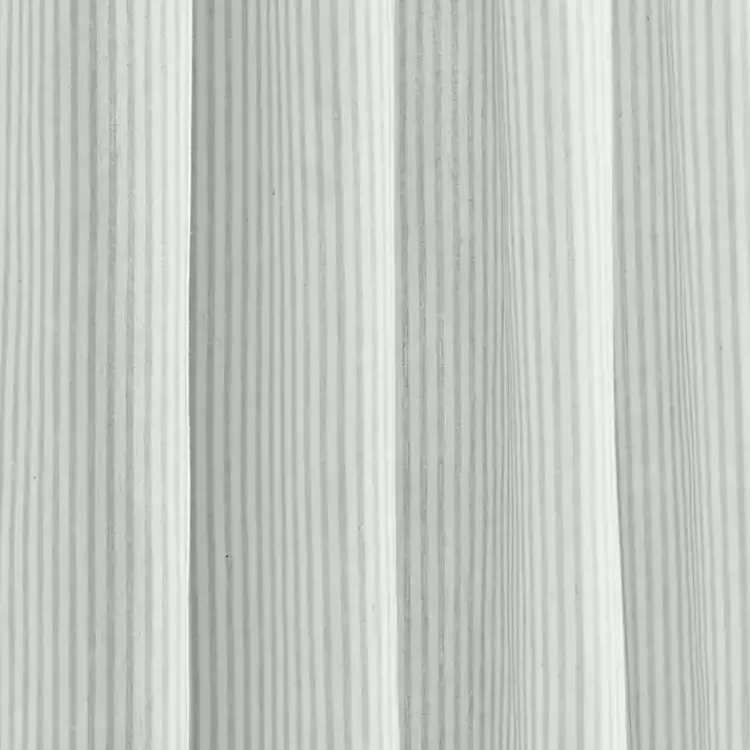 gray_stripe_ruffled_curtain_panel_set__in_3.webp Gray Stripe Ruffled Curtain Panel Set, 84 in.>Kirklands Home Clearance