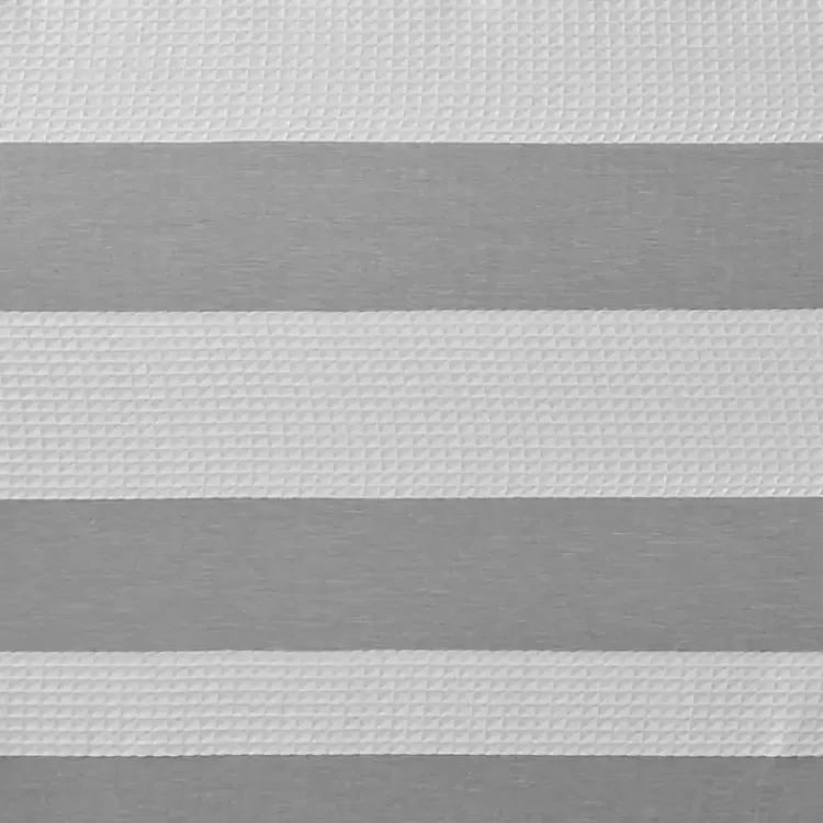 gray_stripe_waffle_weave_shower_curtain_3.webp Stripe Waffle Weave Shower Curtain>Kirklands Home Sale