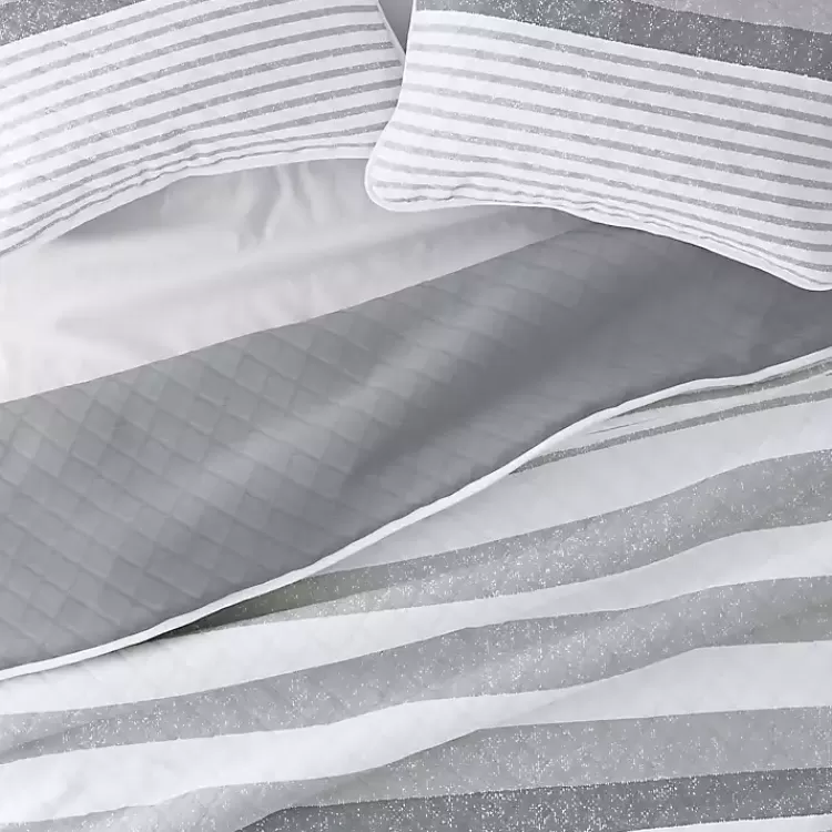 gray_striped_reversible_pc_king_quilt_set_4.webp Gray Striped Reversible 3-pc. King Quilt Set>Kirklands Home Sale