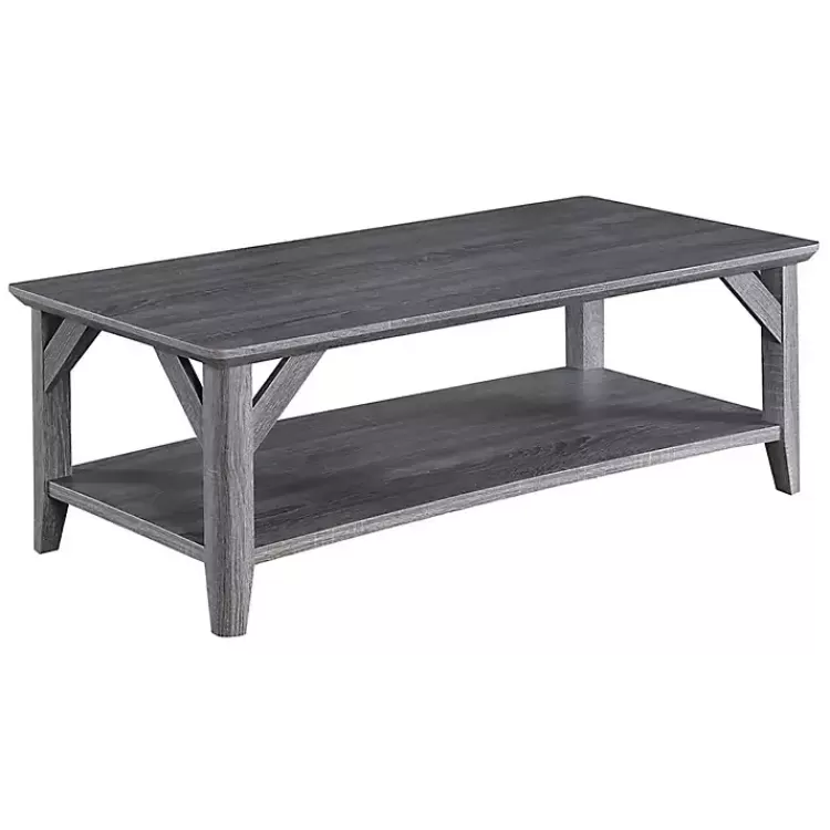 Tapered Legs Rustic Coffee Table>Kirklands Home Best Sale