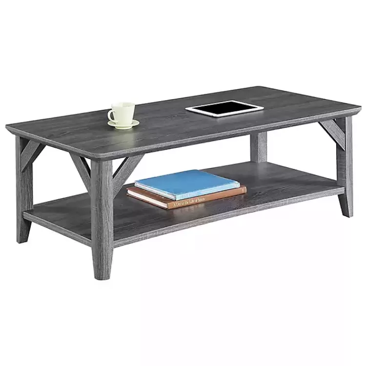 Tapered Legs Rustic Coffee Table>Kirklands Home Best Sale