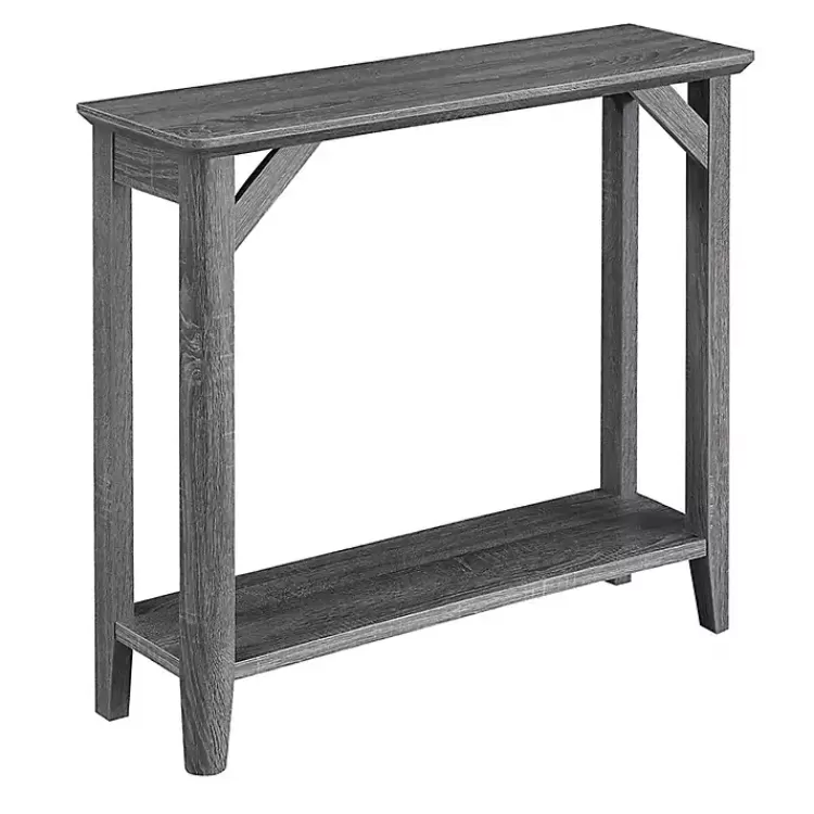 Tapered Legs Rustic Console Table>Kirklands Home Sale