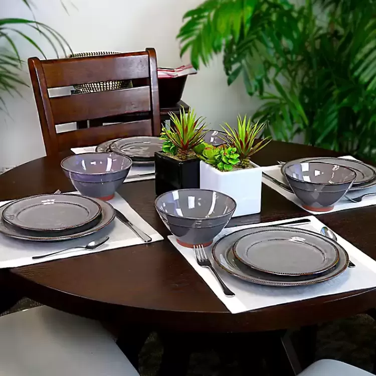 Terracotta 12-pc. Dinnerware Set>Kirklands Home Online