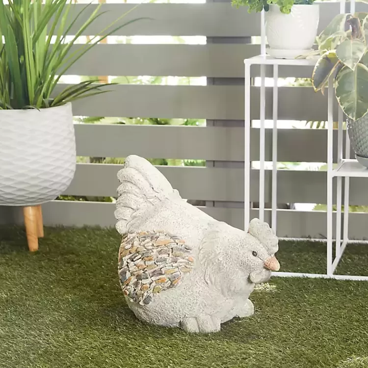 Textured Chicken Statue>Kirklands Home Clearance