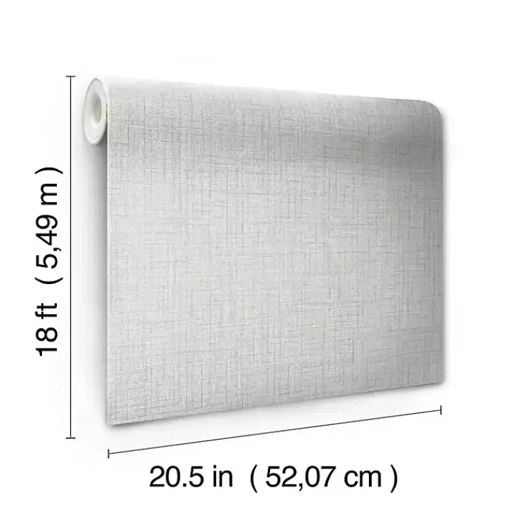 gray_textured_faux_fabric_peel__stick_wallpaper_7.webp Textured Faux Fabric Peel & Stick Wallpaper>Kirklands Home Cheap
