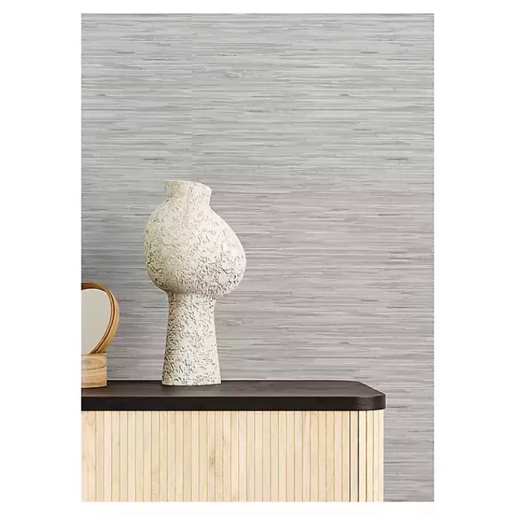 gray_textured_grassweave_peel__stick_wallpaper_2.webp Textured Grassweave Peel & Stick Wallpaper>Kirklands Home Online