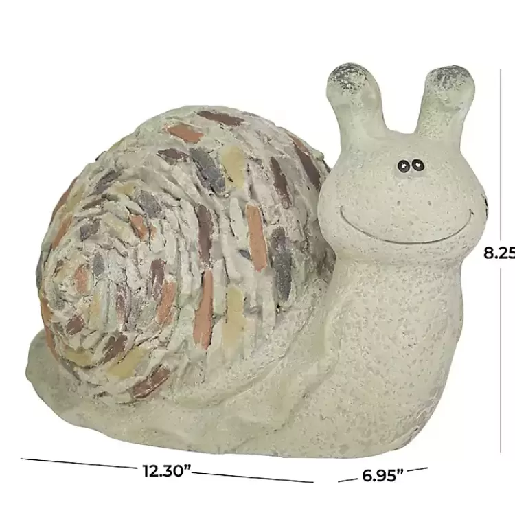 gray_textured_snail_statue_3.webp Textured Snail Statue>Kirklands Home Cheap