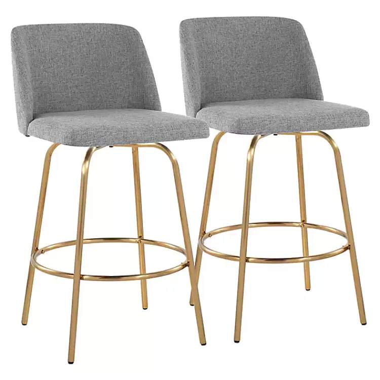 Torino Gold Leg Counter Stools, Set of 2>Kirklands Home Hot