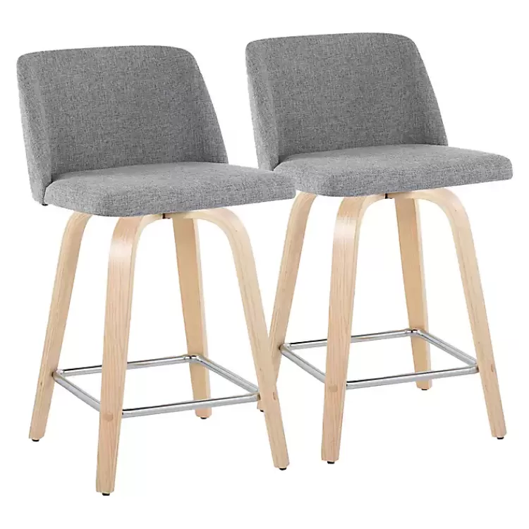 Torino Upholstered Counter Stools, Set of 2>Kirklands Home Store