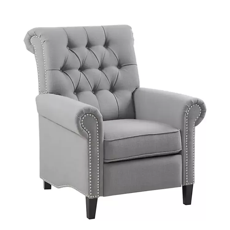 Tufted Back Nailhead Trim Recliner Armchair>Kirklands Home Best