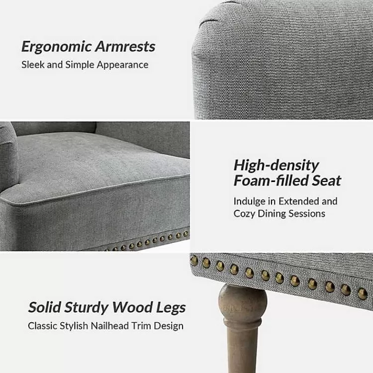 gray_tufted_britt_accent_chair_6.webp Tufted Britt Accent Chair>Kirklands Home Outlet