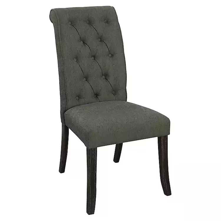 gray_tufted_landon_dining_chairs_set_of__2.webp Tufted Landon Dining Chairs, Set of 2>Kirklands Home Best Sale
