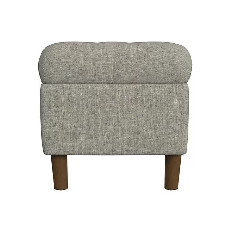 gray_tufted_upholstered_storage_bench_2.webp Tufted Upholstered Storage Bench>Kirklands Home Best