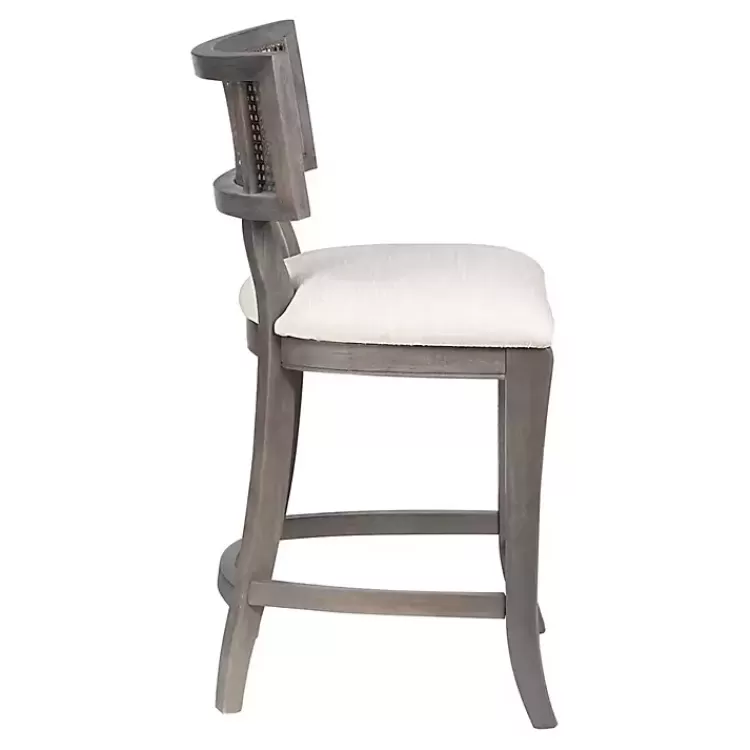 gray_upholstered_farmhouse_counter_stool_2.webp Gray Upholstered Farmhouse Counter Stool>Kirklands Home Cheap