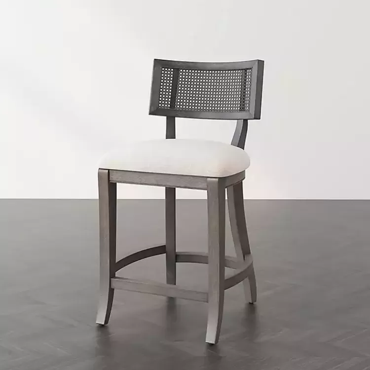 gray_upholstered_farmhouse_counter_stool_4.webp Gray Upholstered Farmhouse Counter Stool>Kirklands Home Cheap