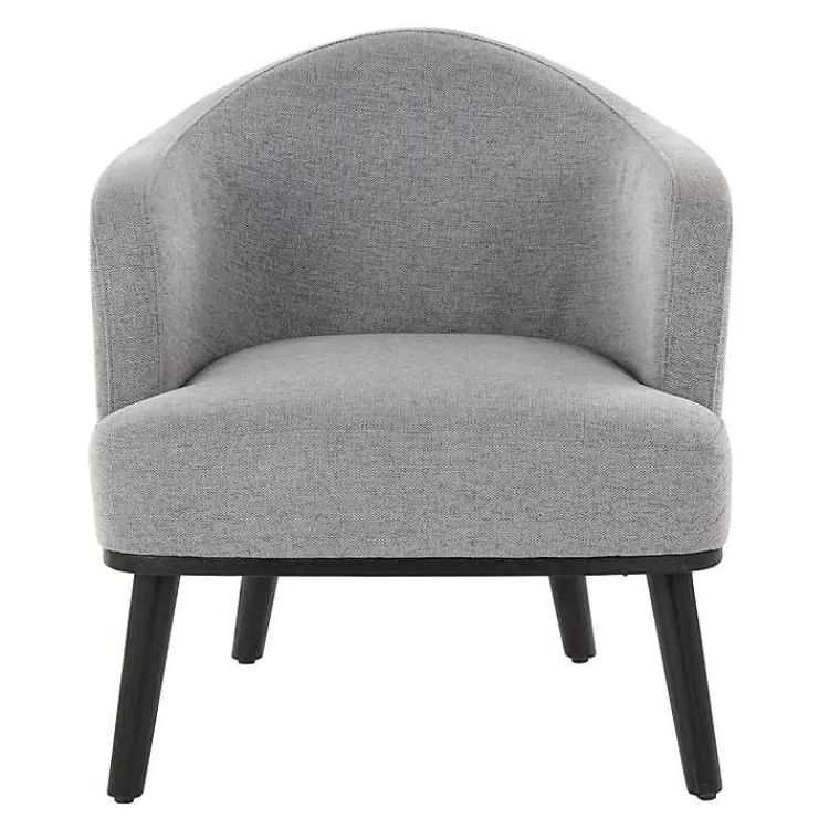 gray_upholstered_midcentury_modern_accent_chair_4.webp Upholstered Midcentury Modern Accent Chair>Kirklands Home Hot