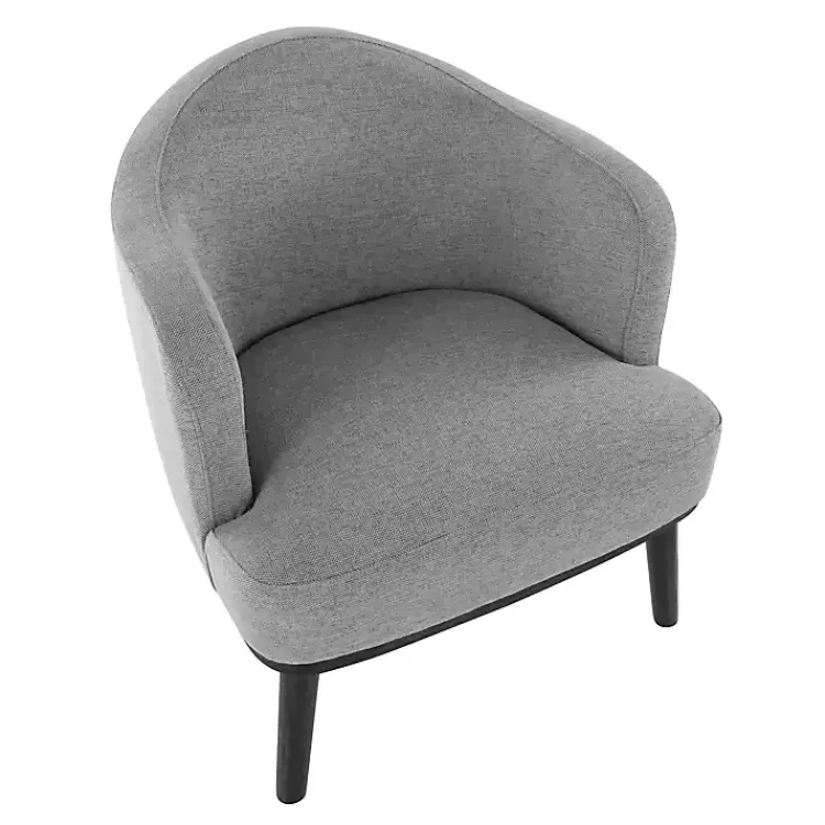gray_upholstered_midcentury_modern_accent_chair_5.webp Upholstered Midcentury Modern Accent Chair>Kirklands Home Hot