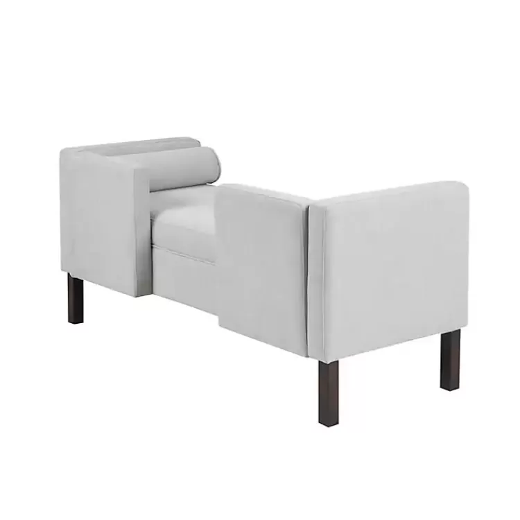 gray_upholstered_modern_split_back_bench_4.webp Upholstered Modern Split Back Bench>Kirklands Home Shop