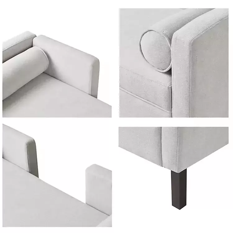 gray_upholstered_modern_split_back_bench_5.webp Upholstered Modern Split Back Bench>Kirklands Home Shop